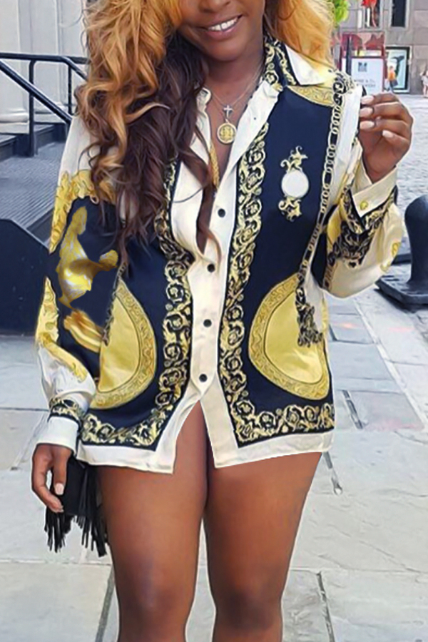 Polyester Casual Turndown Collar Cap Sleeve Long Sleeve Straight Mini Dresses
