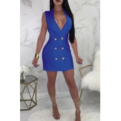 Lovely Polyester Sexy V Neck Tank Sleeveless Sheat