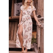 Lovely Trendy Printed Asymmetrical White Rayon Ank