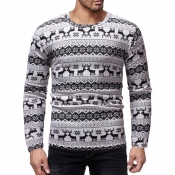 Lovely Euramerican Animal White Blending T-shirt