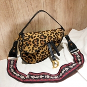 Lovely Fashion Leopard Print Messenger Bag