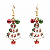 Lovely Fashion Christmas Tree Earring