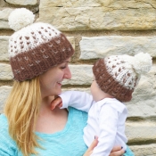 Lovely Fashionable Patchwork Khaki Hats(Parent-chi