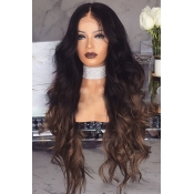 Lovely Trendy Long Curly Synthetic Brown Wigs