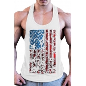 Lovely Casual Printed White Vest