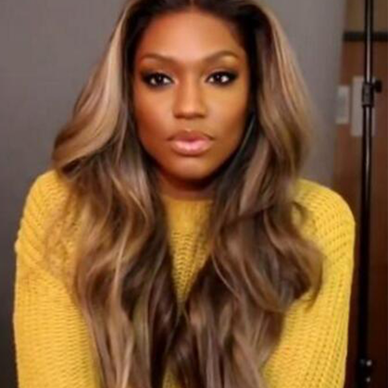 Lovely Casual Big Curly Synthetic Brown Wigs