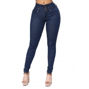 Lovely Work Skinny Deep Blue Jeans