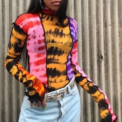 Lovely Casual Printed Multicolor Blouse