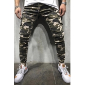 Lovely Casual Camouflage Printed Pants