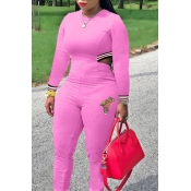 Lovely Trendy Hollow-out Pink One-piece Jumpsuit