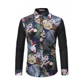 Lovely Bohemian Floral Printed Multicolor Shirt