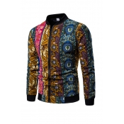 Lovely Bohemian Print Multicolor Shirt