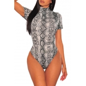 Lovely Sexy Snake Print Babydolls