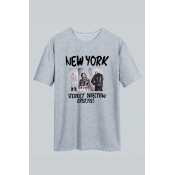 Lovely Leisure Basic Grey T-shirt