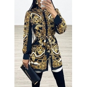 Lovely Casual Printed Multicolor Blouse