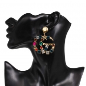 Lovely Chic Crystal Multicolor Earring