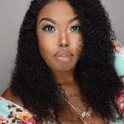 Lovely Chic Curly Black Wigs