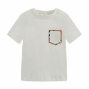 Lovely Leisure Patchwork White Boys T-shirt