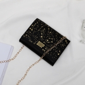 Lovely Chic Black Messenger Bag