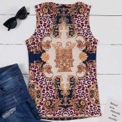 Lovely Leisure Print Multicolor Camisole