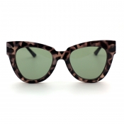 Lovely Trendy Print Brown Sunglasses