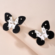 lovely Stylish Butterfly Black Earring