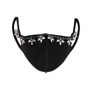 Lovely Butterfly Black Face Mask