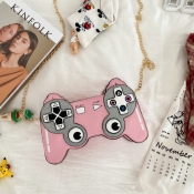 LW Chic Game Machine Pink Crossbody Bags