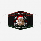 Lovely Print Black Face Mask