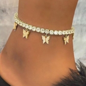 LW Butterfly Decoration Anklet