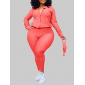 Lovely Casual Turndown Collar Zipper Design Jacint
