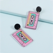 Lovely Stylish Print Multicolor Earring