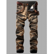 LW Men Mid Waist Tie-dye Jeans