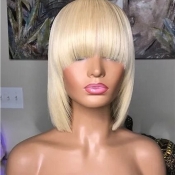 Lovely Stylish Bobo Gold Wig