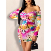 Lovely Sexy Off The Shoulder Bandage Hollow-out De