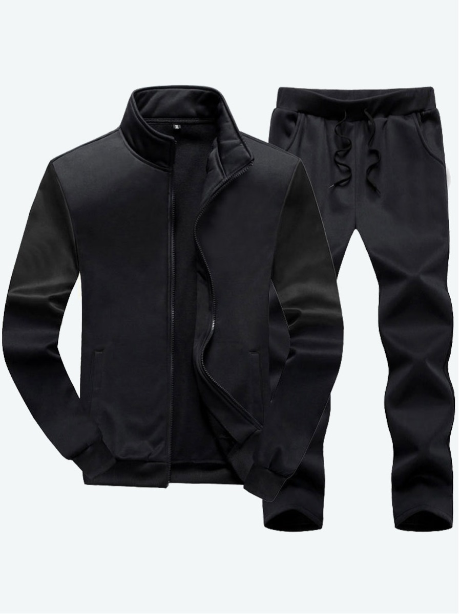 LW Men Drawstring Tracksuit Set