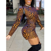 LW SXY Backless Leopard Print Mini Dress(No-positi