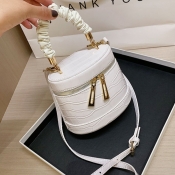 LW Casual Metal Accessories Decoration White Cross