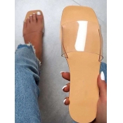 LW Round Toe Clear Slides