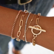 LW Ring Detail Multilayer Bracelet