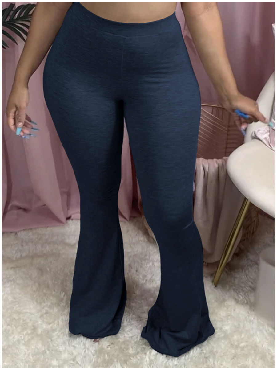 LW BASICS Mid Waist Flared Pants