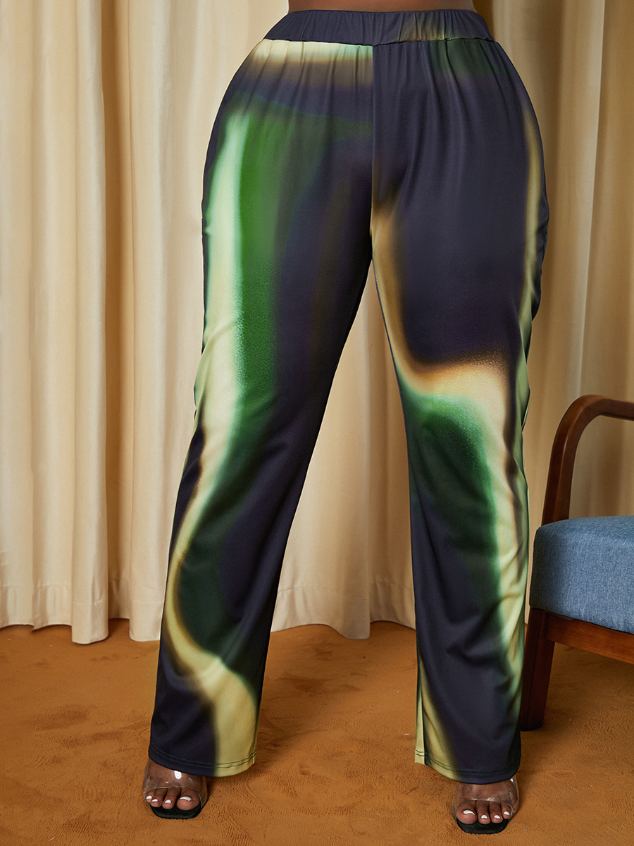 LW Plus Size Regular Fit Straight Pants