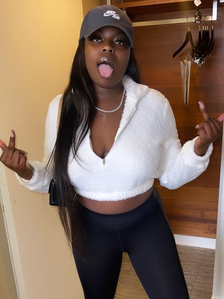 LW Crop Top Teddy Sweater