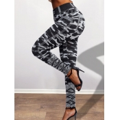 LW Plus Size Camo Print High Stretchy Leggings (Ca