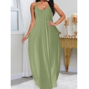 LW BASICS Plus Size Cami A Line Loose Dress