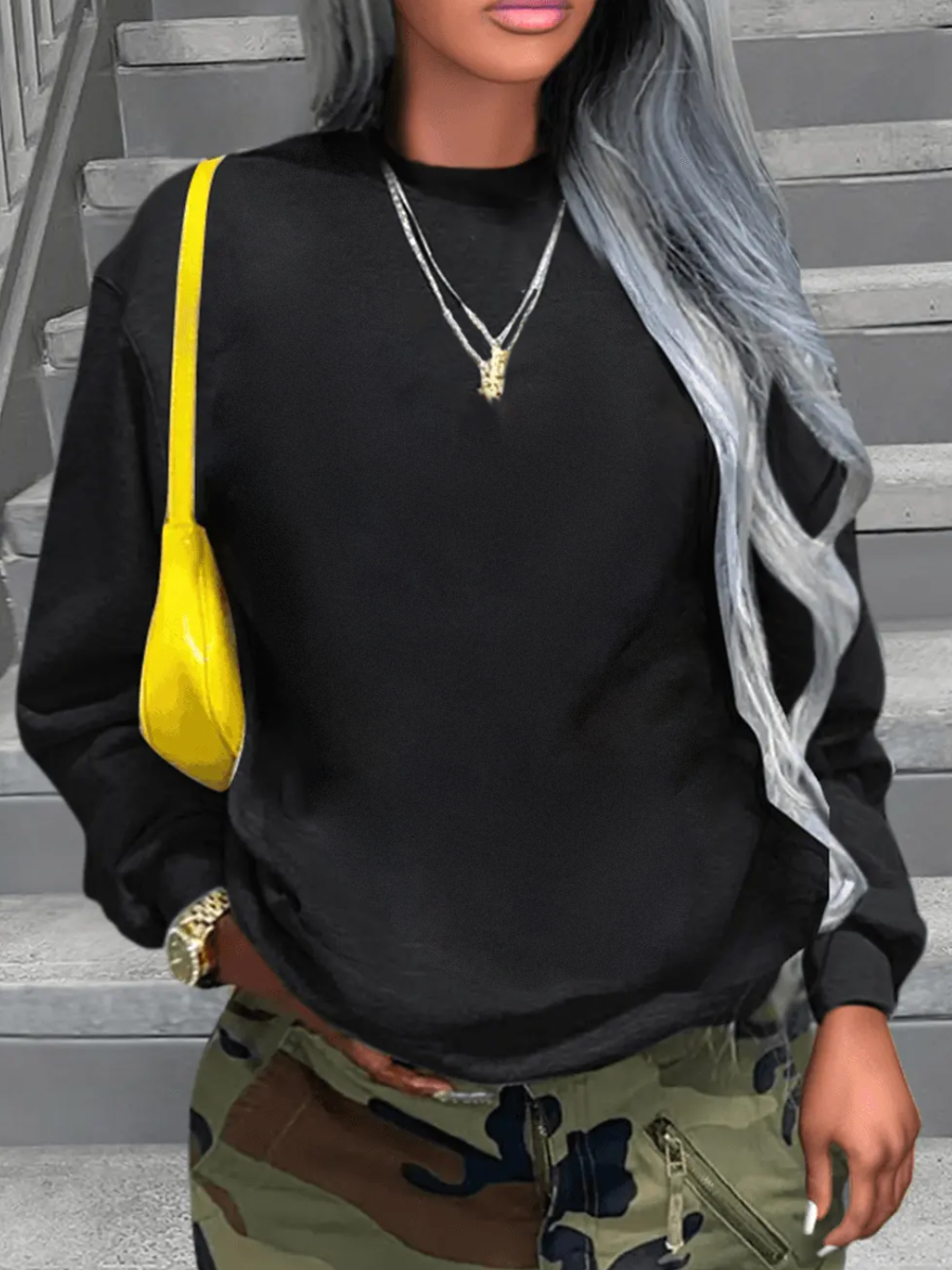 LW BASICS Dropped Shoulder Regular Sweatshirt