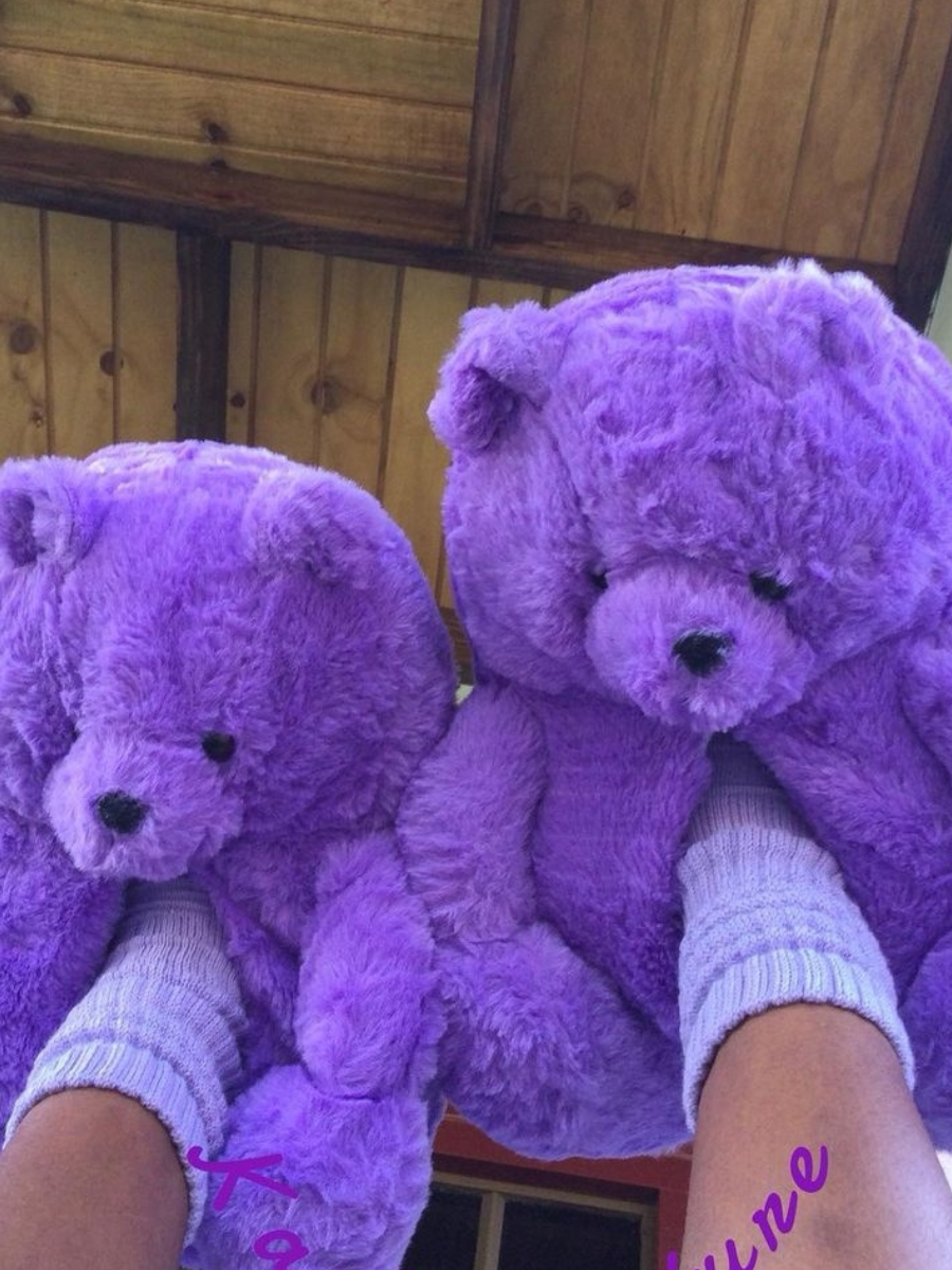 LW Teddy Bear Slippers