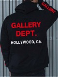 LW Men Hooded Collar Letter Print Tracksuit Set