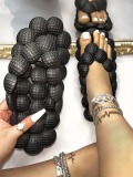 LW Round Toe Bubble Slides