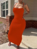 LW BASICS Rib Knit Bodycon Cami Dress